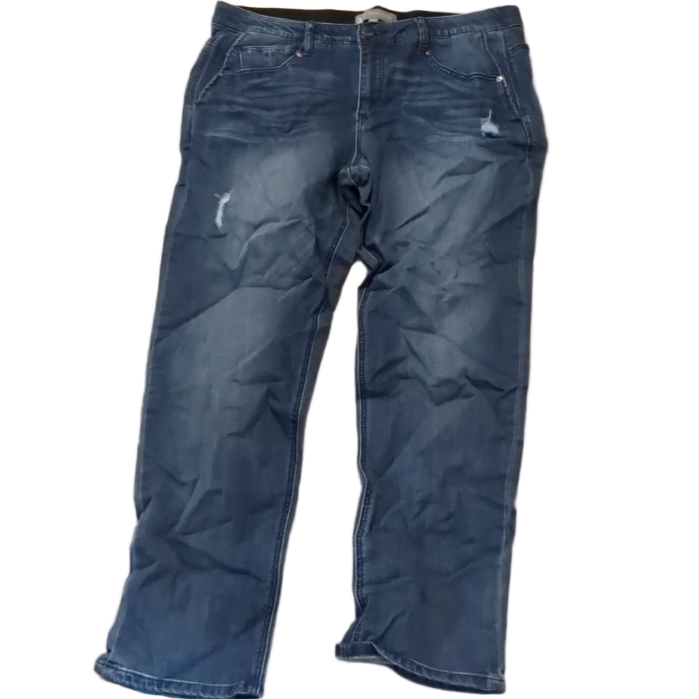 Wit & wisdom distressed jeans size 14